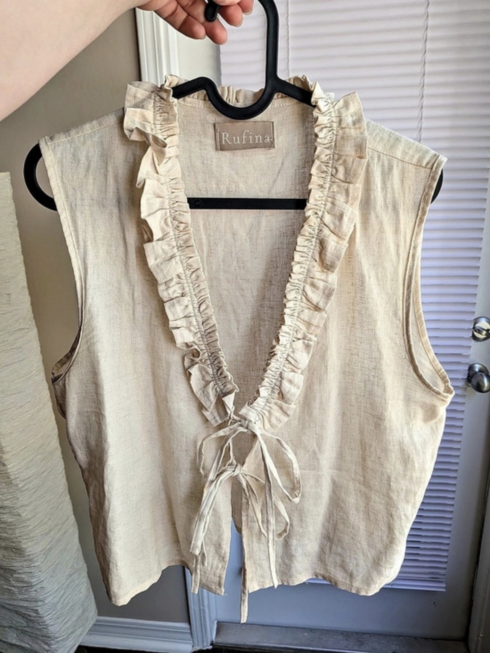 Rufina Linen Top